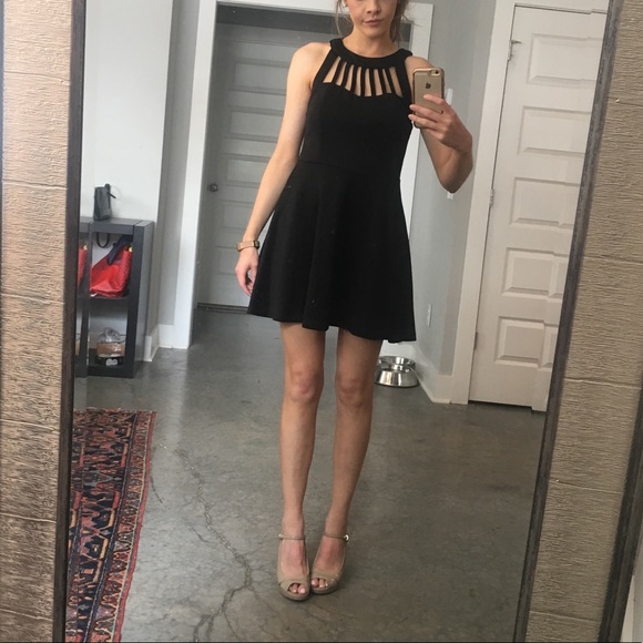 Trixxi Dresses & Skirts - Black skater dress